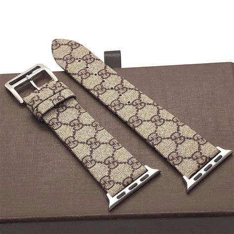 replica gucci apple watch band|genuine gucci watch bands.